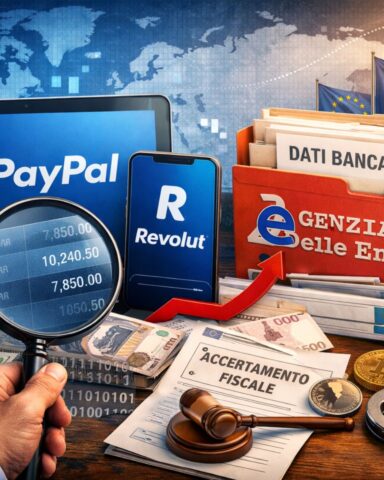 Conti esteri digitali: il Fisco italiano controlla PayPal, Revolut e simili anche all’estero